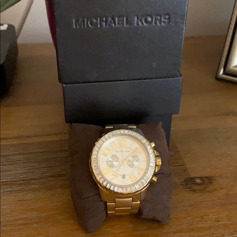 Gold MIchael Kors Watch